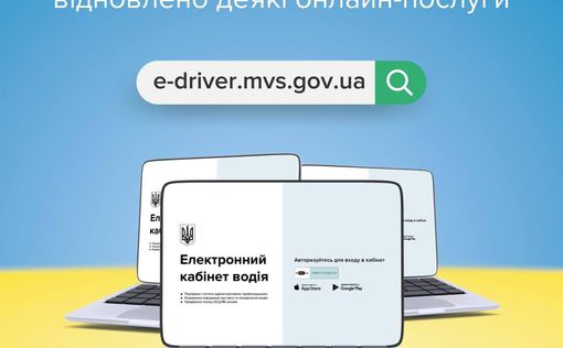 Электронный кабинет водителя: восстановлена ​​часть онлайн-услуг