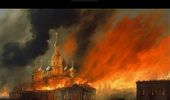 "Москва горит" в стиле Пикассо, Ван Гога, Дали и др. ИИ создал картины. Часть I | Фото 4