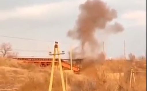 Взорван мост на границе Украины и Приднестровья