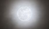 Розовая Луна: вид с планеты Земля. Уникальные кадры | Фото 1