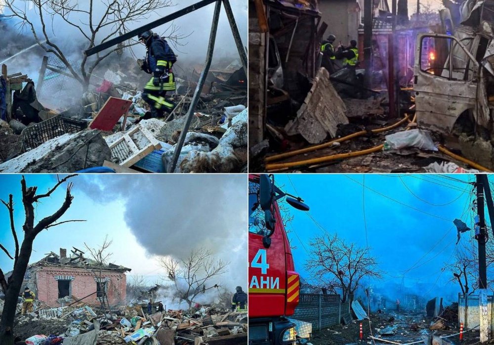 Київщина ліквідує наслідки ракетної атаки РФ: є поранені - фото