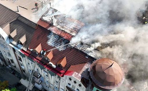 В центре Одессы масштабный пожар: пылает памятник архитектуры