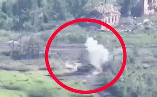 Под Бахмутом уничтожен новейший российский танк. Видео