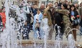 Во Львове открыли фонтан в честь "Да Винчи" и погибших добровольцев. Фото | Фото 1