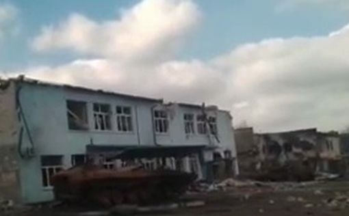 Сплошные руины: новое видео из разрушенной Волновахи