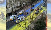 Дорога к посольству РФ в Лондоне стала сине-желтой. Фото | Фото 3