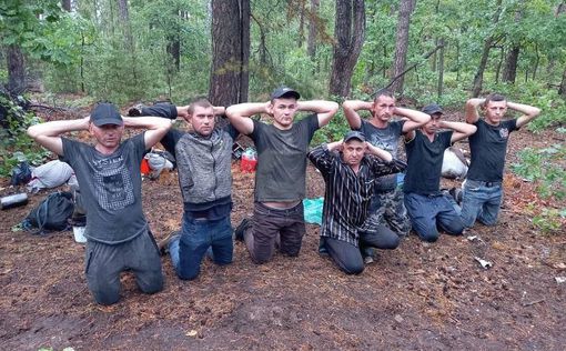 В лесу Киевской области задержана группа мужчин - вероятно ДРГ