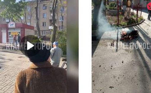 В Мелитополе взорвался заминированный скутер
