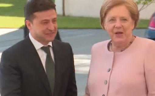 Меркель и Зеленский за ужином обсудят "Северный поток-2"