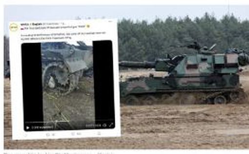 Одна из польских самоходных гаубиц Krab уничтожена в Украине