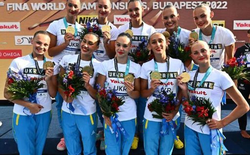 Сборная Украины по синхронному плаванию – чемпион мира