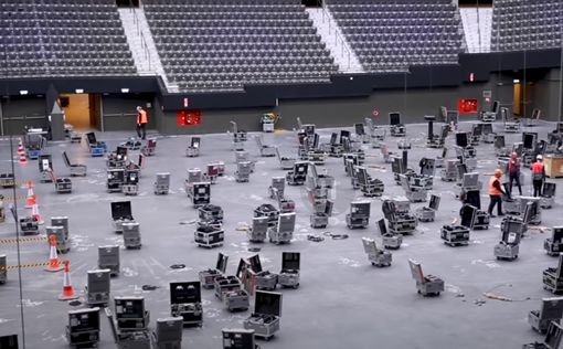 В Роттердаме строят сцену на Евровидение-2021: видео