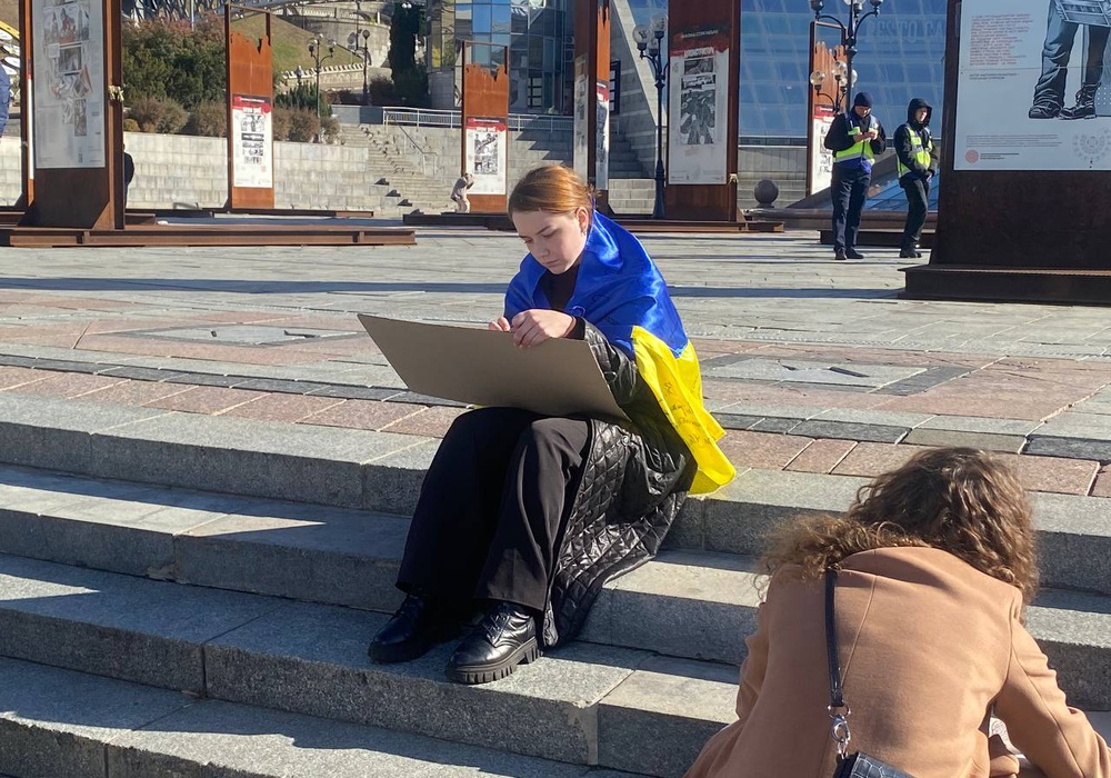 Студенти в Києві відзначили Революцію на граніті. Фото