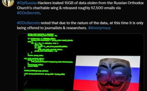 Anonymous взломали сервера русской православной церкви