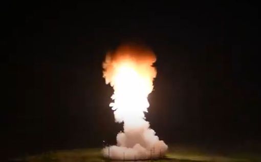 Появилось видео испытания ракеты Minuteman III