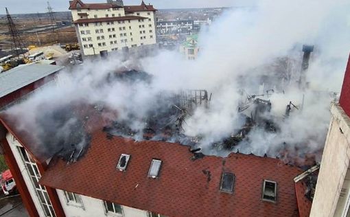 В пятиэтажке под Киевом вспыхнул пожар