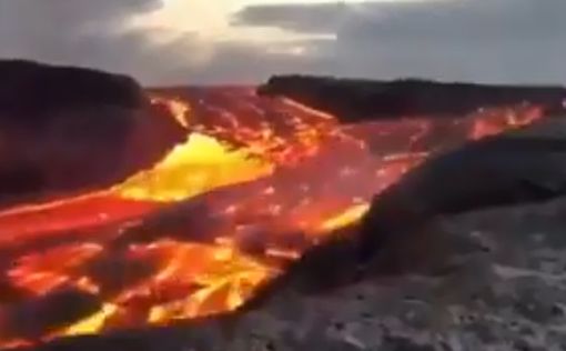 Извержение вулкана на Гавайях: захватывающее зрелище