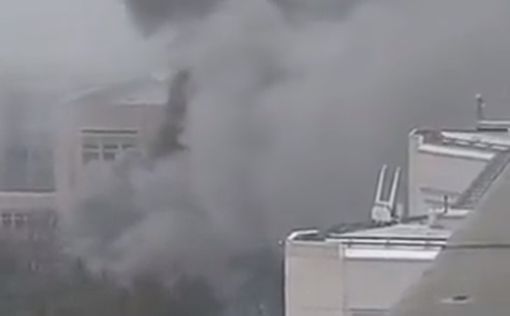Видео: горит резиденция президента Казахстана
