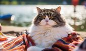 Хочу быть котиком: нейросеть показала котов в отпуске. Фото | Фото 9
