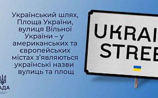 Мир "украинизируется", переназывая свои улицы и площади