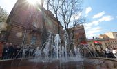 Во Львове открыли фонтан в честь "Да Винчи" и погибших добровольцев. Фото | Фото 14