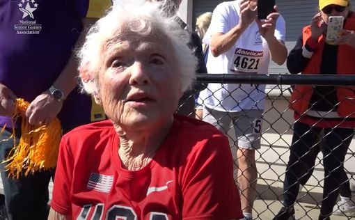 105-летняя бегунья из США побила мировой рекорд