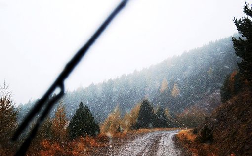 В Украине резко испортилась погода: снег, дождь и гололед