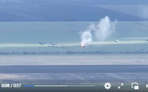 Видео уничтожения артиллерийской батареи россиян