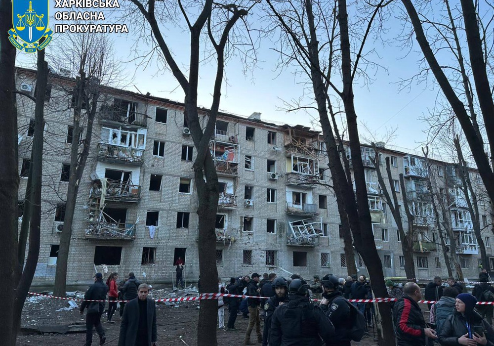 РФ вдарила по будинках у Харкові: є загиблий і поранені. Подробиці