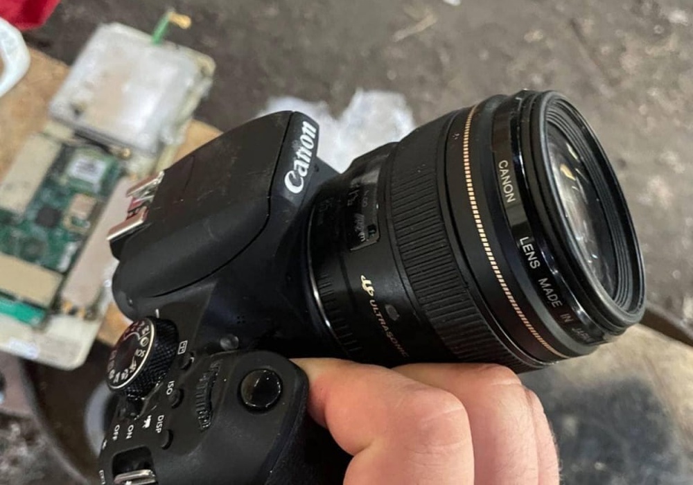 Ноу-хау: в Украине показали, на какую камеру снимал российский БПЛА | Фото: Минобороны Украины
