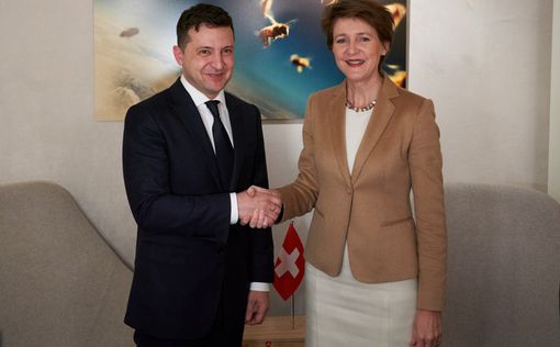 Зеленский встретился с президентом Швейцарии