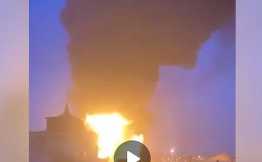 Ночью в российском Белгороде горела нефтебаза