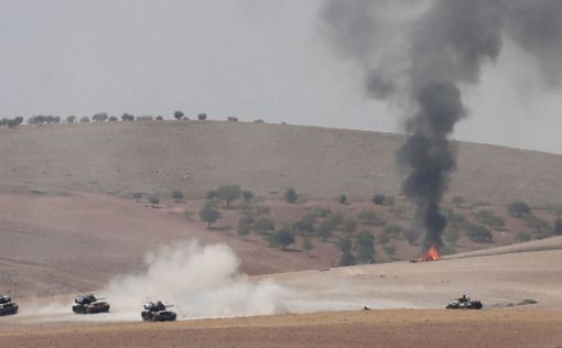 "Щит Евфрата": еще 20 турецких танков вошли в Сирию