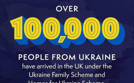 Более 100 тыс. украинцев приютили жители и организации Британии