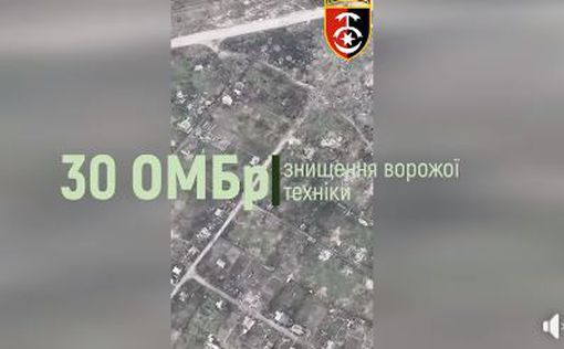 Видео очередного уничтожения российского танка