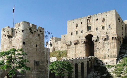 Цитадель Алеппо в Сирии пострадала в результате землетрясения