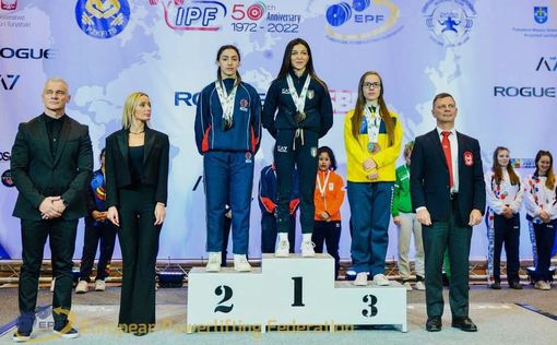 Луганчанка - бронзовый призер ЧЕ по классическому пауэрлифтингу