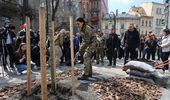Во Львове открыли фонтан в честь "Да Винчи" и погибших добровольцев. Фото | Фото 9