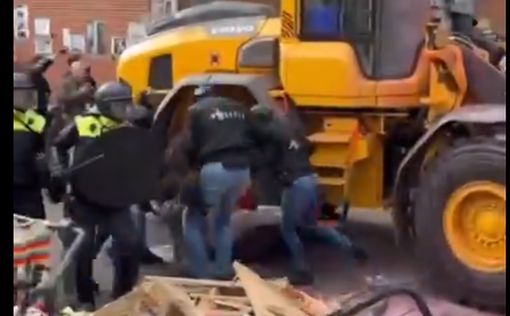 Пропалестинські студенти зіткнулися з поліцією у Амстердамі: десятки арештів
